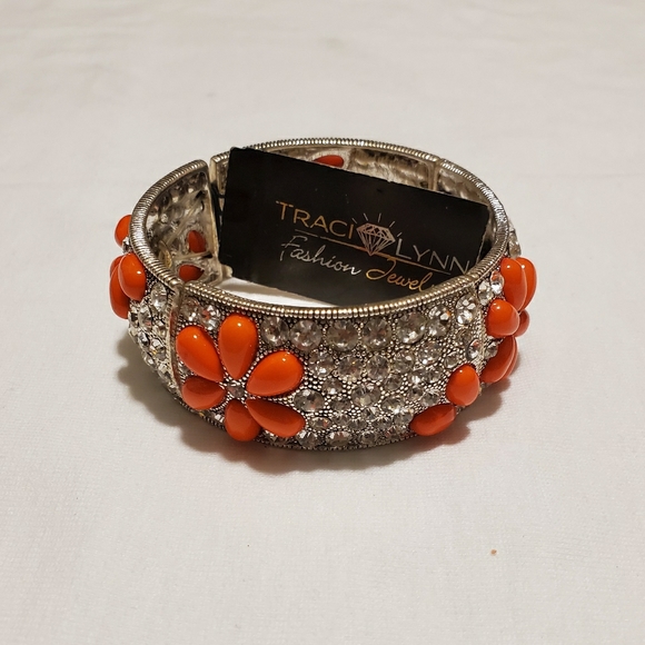 Traci Lynn Jewelry - 🆕️Traci Lynn Caribbean Orange Bracelet Traci Lynn Jewelry - 🆕️Traci Lynn Caribbean Orange Bracelet